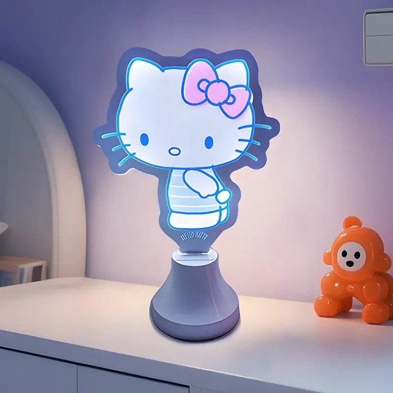 Fast Delivery Wholesale Sanrio-Licensed Hello Kitty Illuminated LED Neon Lamp for Gift 1