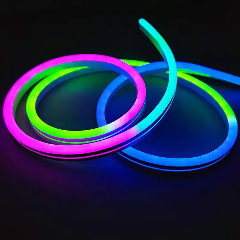 Versatile Application Maintenance-friendly Flexible Customized LED Neon RGB Silicone Strip for Wholesaler 1