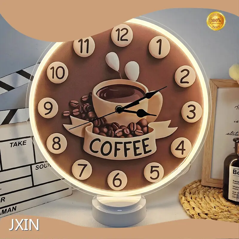 Neonklocklampa av JXIN 1