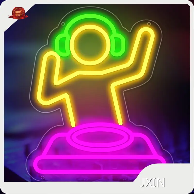 JXIN Cei mai buni furnizori de firme de semne neon personalizate 1