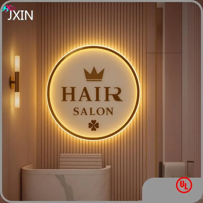 Neonlysklokke Skjønnhetssalong Neonskilt Engros - JXIN 1