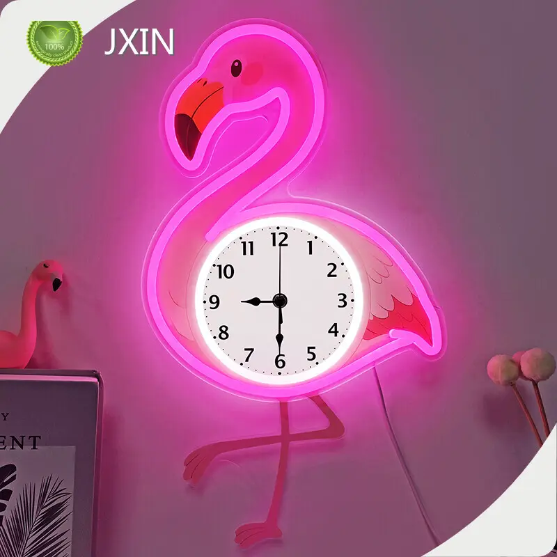 JXIN Neonkylttien kellotehdas 1