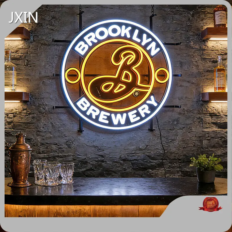 Προσαρμοσμένες φωτεινές πινακίδες επιχειρήσεων, χονδρικές πινακίδες νέον εστιατορίου - JXIN 1