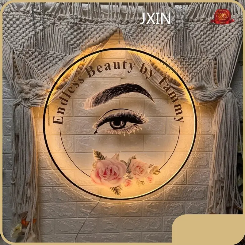 Neónové nápisy JXIN pre kozmetické salóny Neónové nápisy pre spoločnosť s kozmetickými salónmi 1