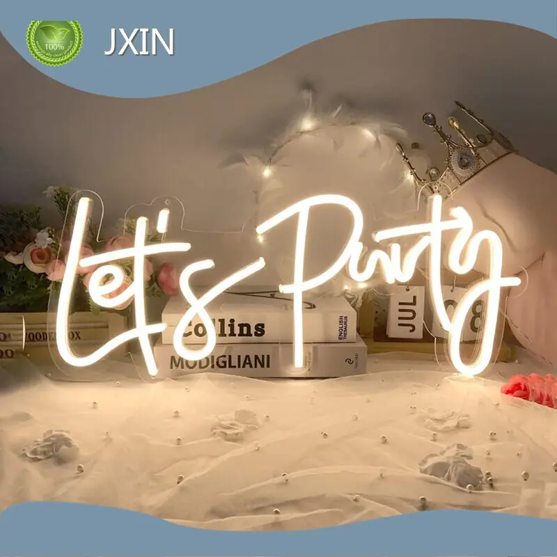 JXIN Birthday Party Neon Sign Birthday Party Neon Sign Makers 1