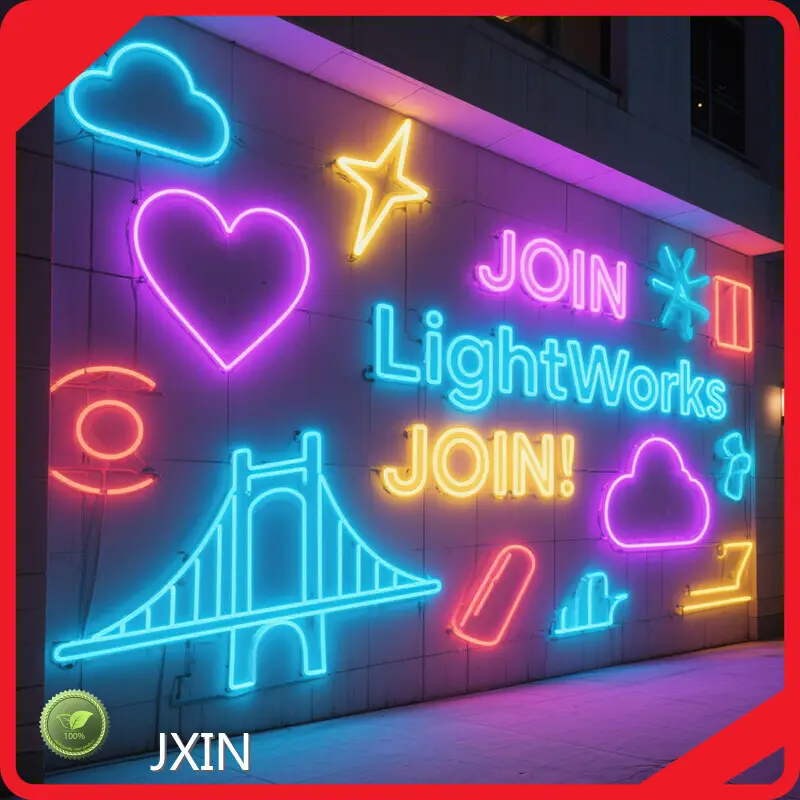 JXIN Large Neon Lights Large Neon Lights Company 1
