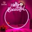 Neon Vanity Mirror With Lights1 1